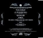CD inlay - back cover